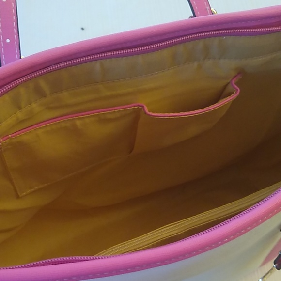 Gorgeous Pink & White Summer Tote - Picture 8 of 8